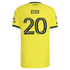 Nashville SC // Edvard Tagseth #20 Official 2026 The Reverb On-Field Patch Jersey – Yellow