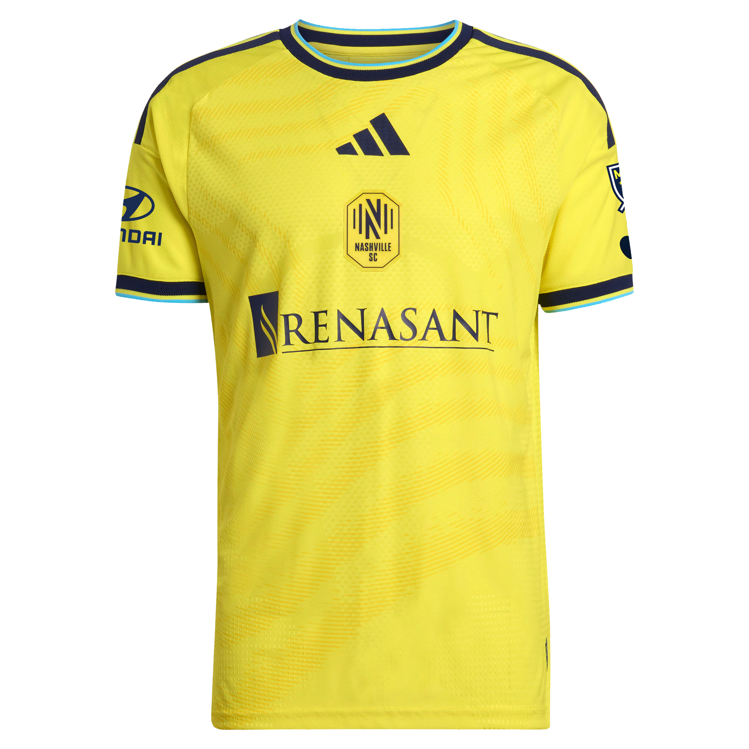Nashville SC // Edvard Tagseth #20 Official 2026 The Reverb On-Field Patch Jersey – Yellow