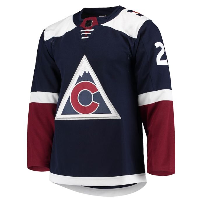 Nathan MacKinnon Colorado Avalanche Team Alternate Primegreen Unisex Pro Player Jersey - Navy - Jersey Teams World