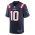 Navy Blue Pro Football Fan Jersey Maye  | Lightweight Team Apparel (England Patriots )