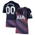 Navy Futuristic Graphic Away Customizable Soccer Jersey | Athletic Apparel Tottenham