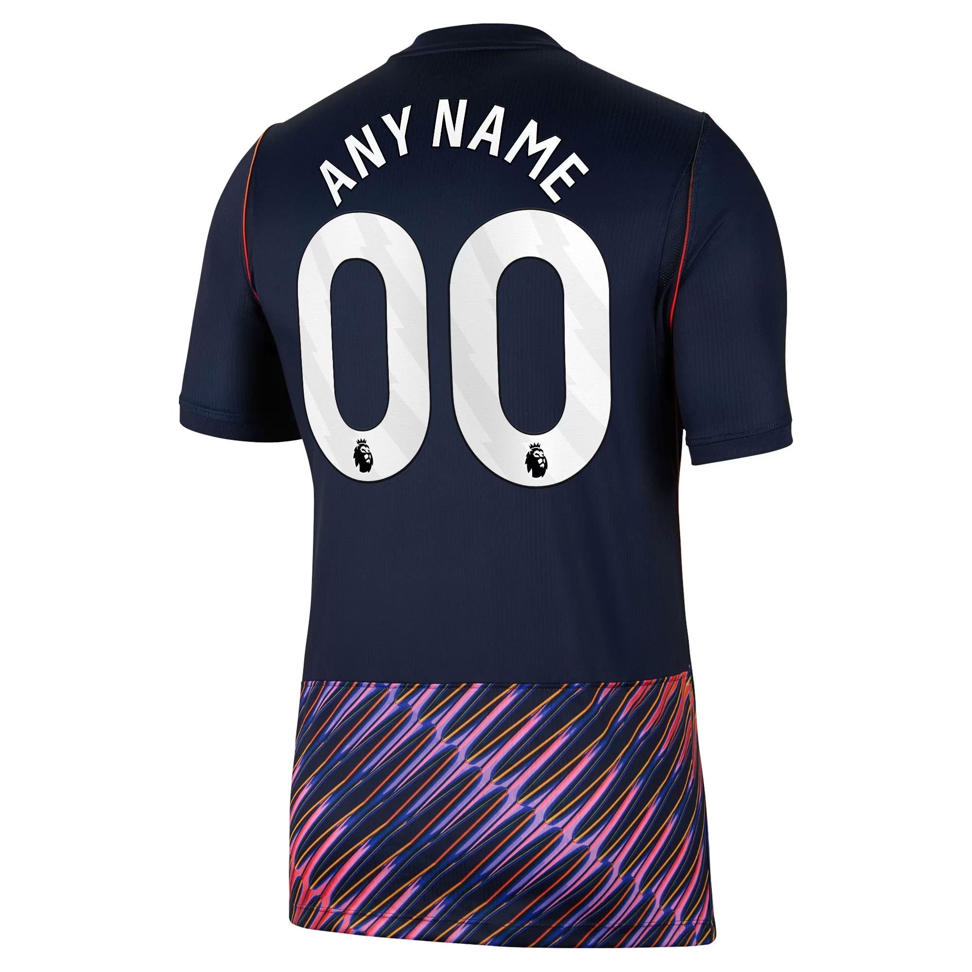 Navy Futuristic Graphic Away Customizable Soccer Jersey | Athletic Apparel Tottenham