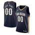 New Orleans Pelicans Unisex 2023 Swingman Custom Jersey Navy - Icon Edition - Jersey Teams World