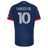 New England Revolution // Carles Gil #10 Official 2026 Independence Day On-Field Patch Jersey – Blue