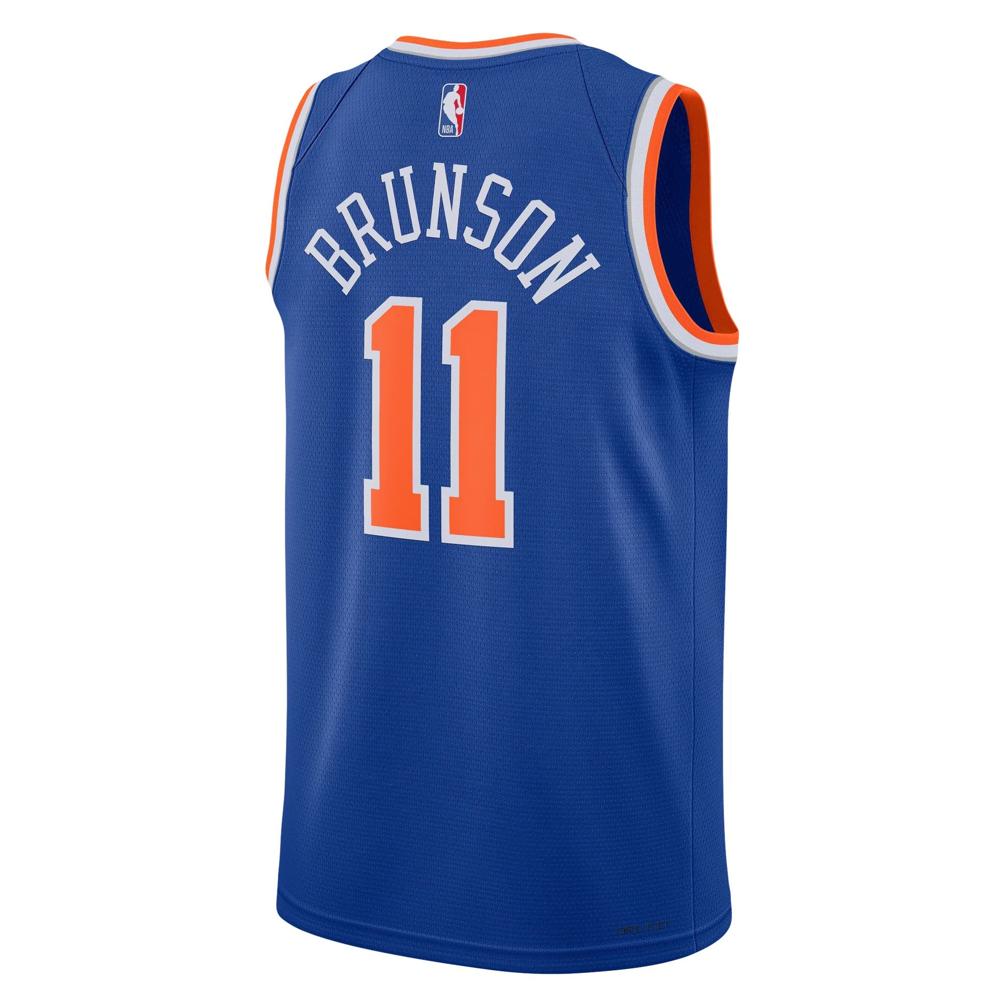 New York Basketball Jersey #11 – Icon Blue Edition – Personalized Name & Number (Brunson)