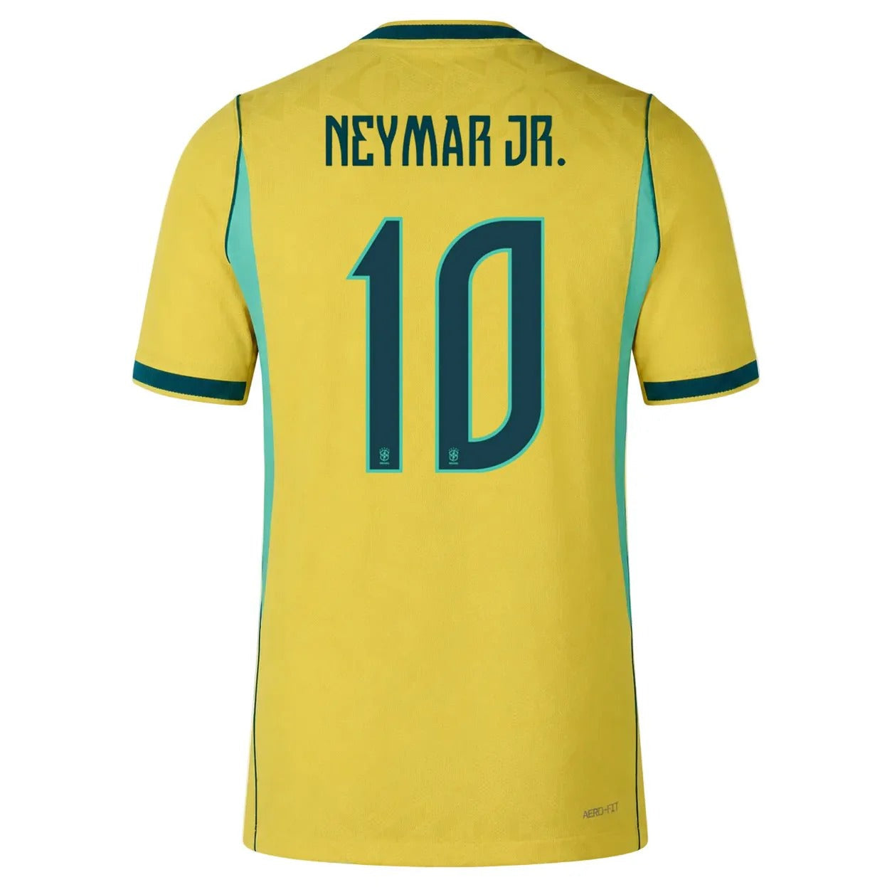 Neymar Jr. #10 Brazil National Team Nike 2026 Home Stadium Replica Jersey – Yellow