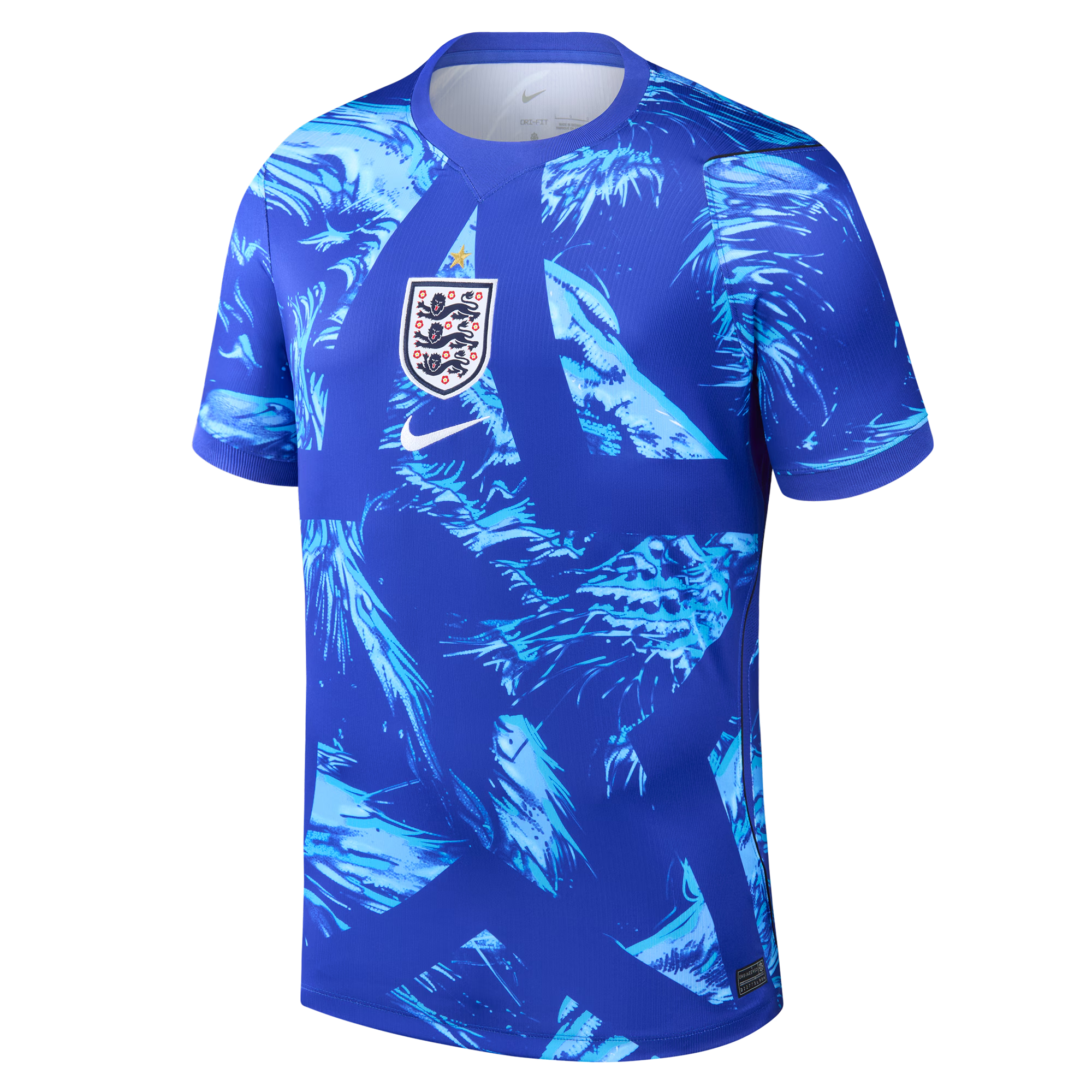 Nike England National Team 2026 Goalkeeper Stadium Jersey - Astronomy Blue/Black