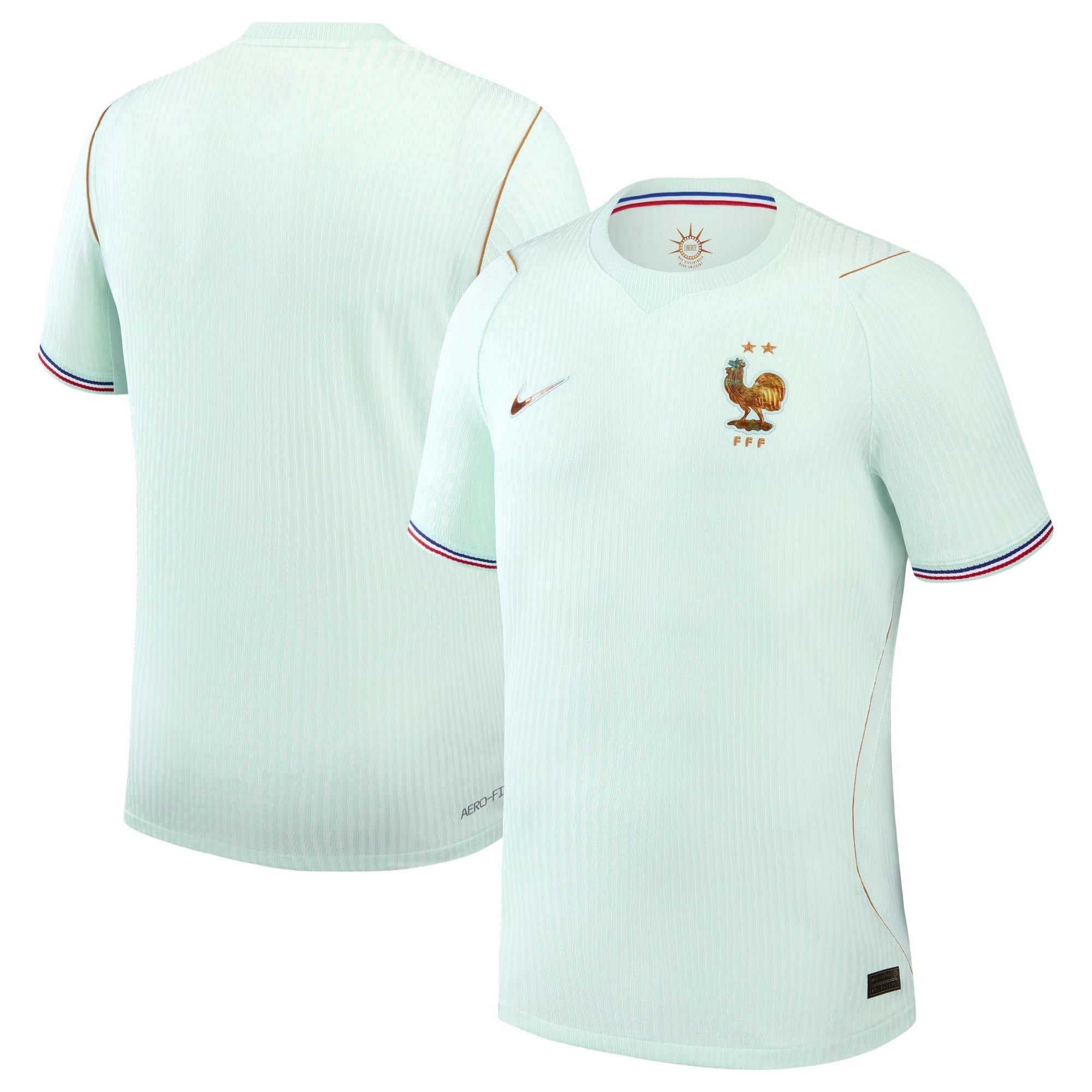 Nike France National Team 2026 Away Match Jersey - Green