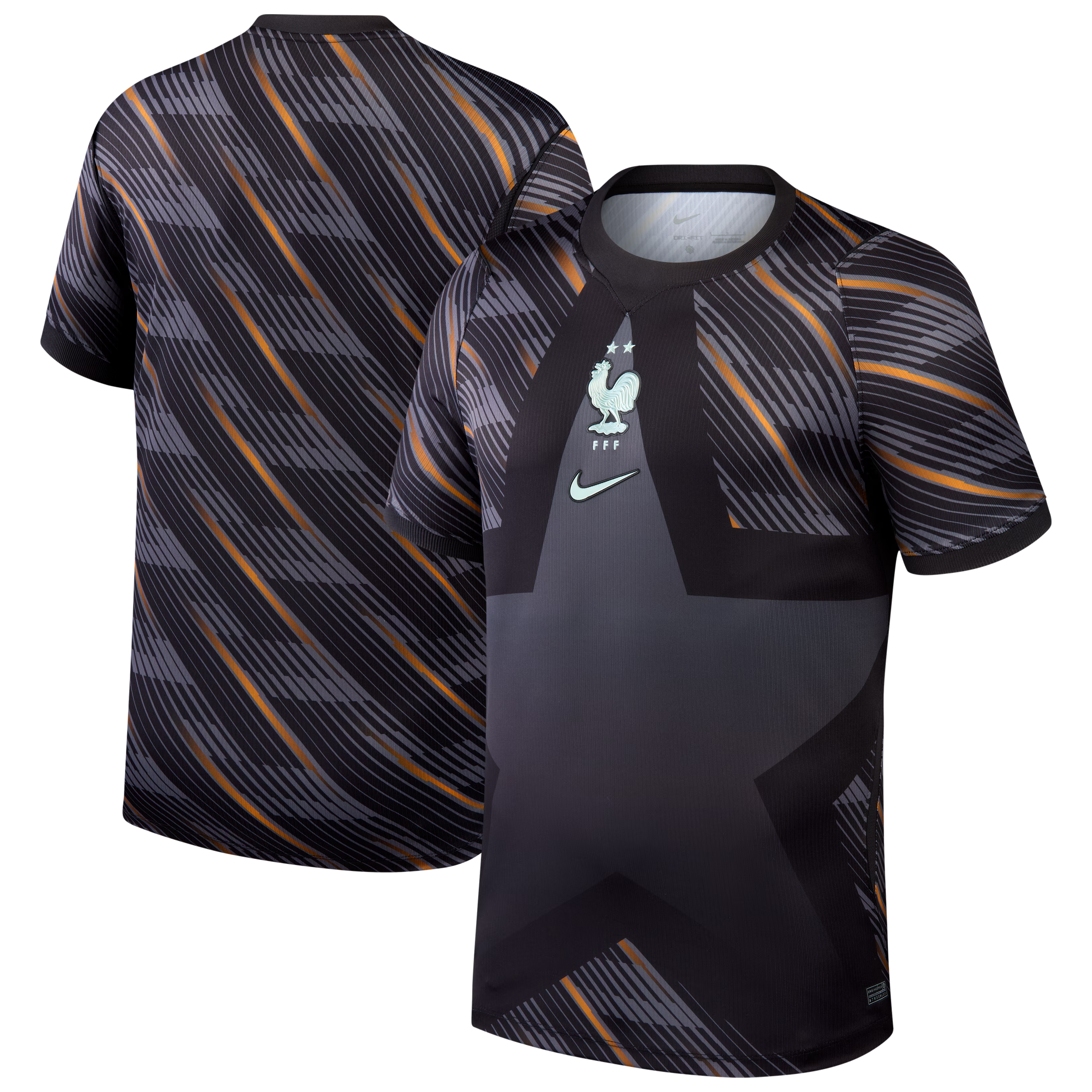 Nike France National Team 2026 Goalkeeper Stadium Jersey - Gray