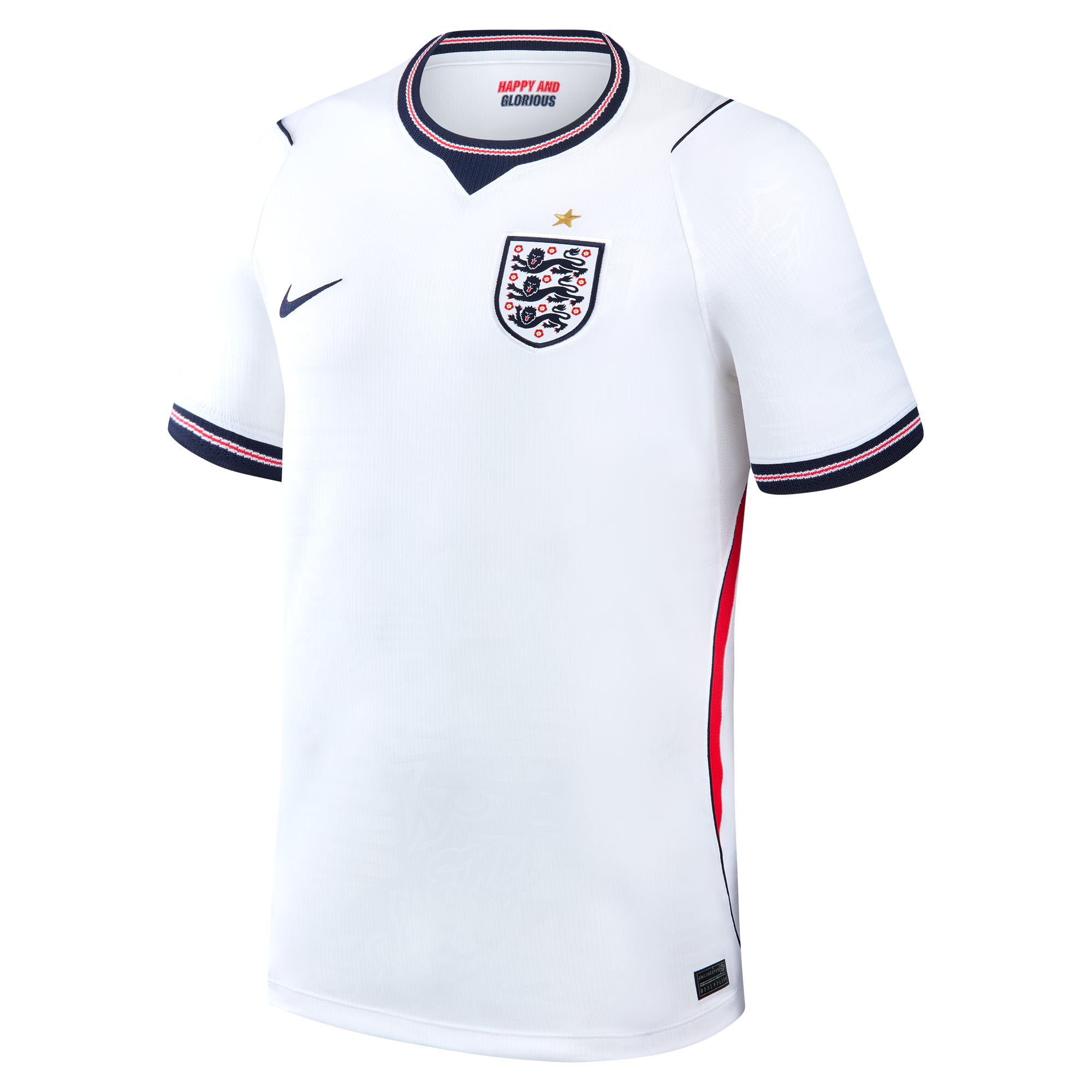 Nike England National Team 2026 Home Stadium Jersey - White/Obsidian