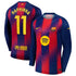 Nike Raphinha Barcelona 2025/26 Home Long Sleeve Jersey - Navy