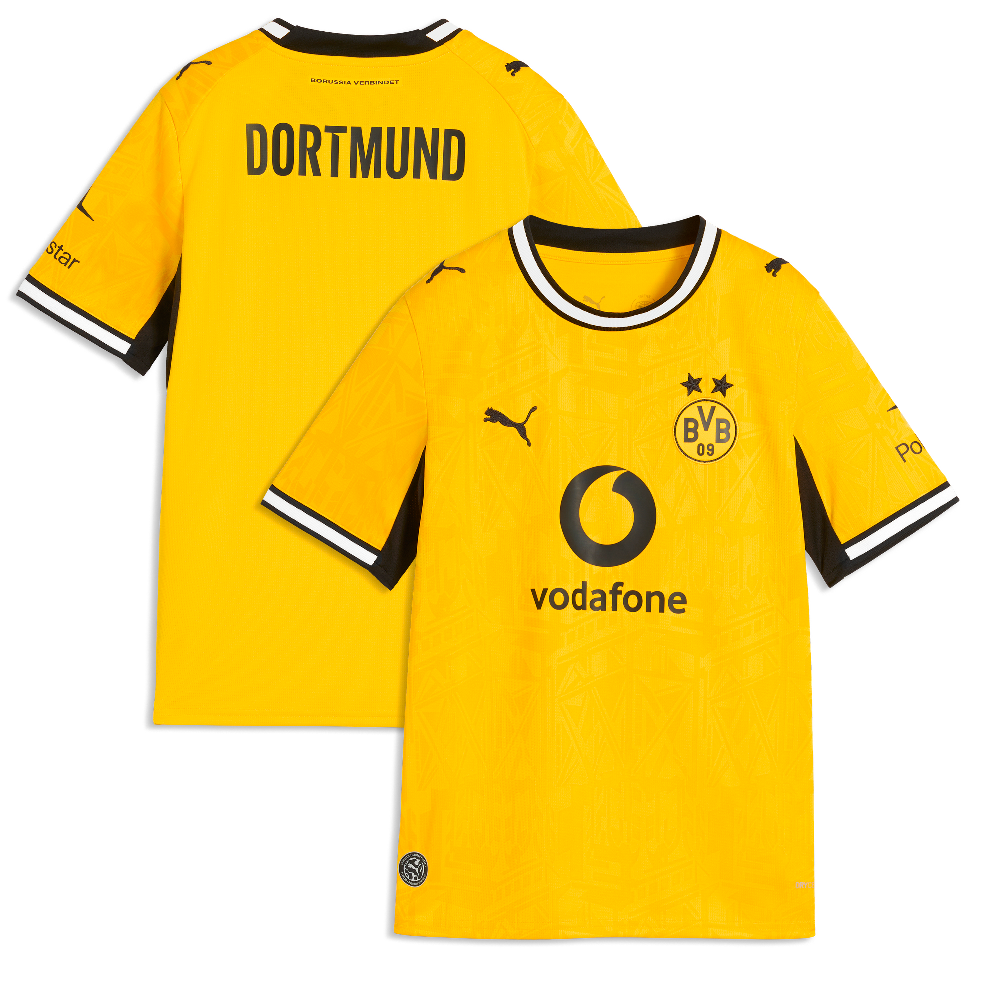 Official Borussia Dortmund Puma 2026/27 Home Replica Jersey - Yellow - Jersey Teams World