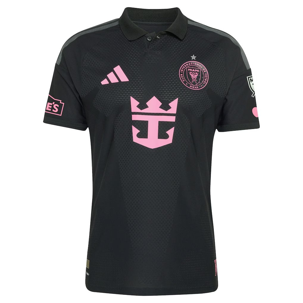 Official Luis Suárez Inter Miami CF 2026 On-Field Patch Jersey - Black