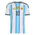 Official 2026 Argentina Home Player Jersey – Sky Blue/White (Messi #10)