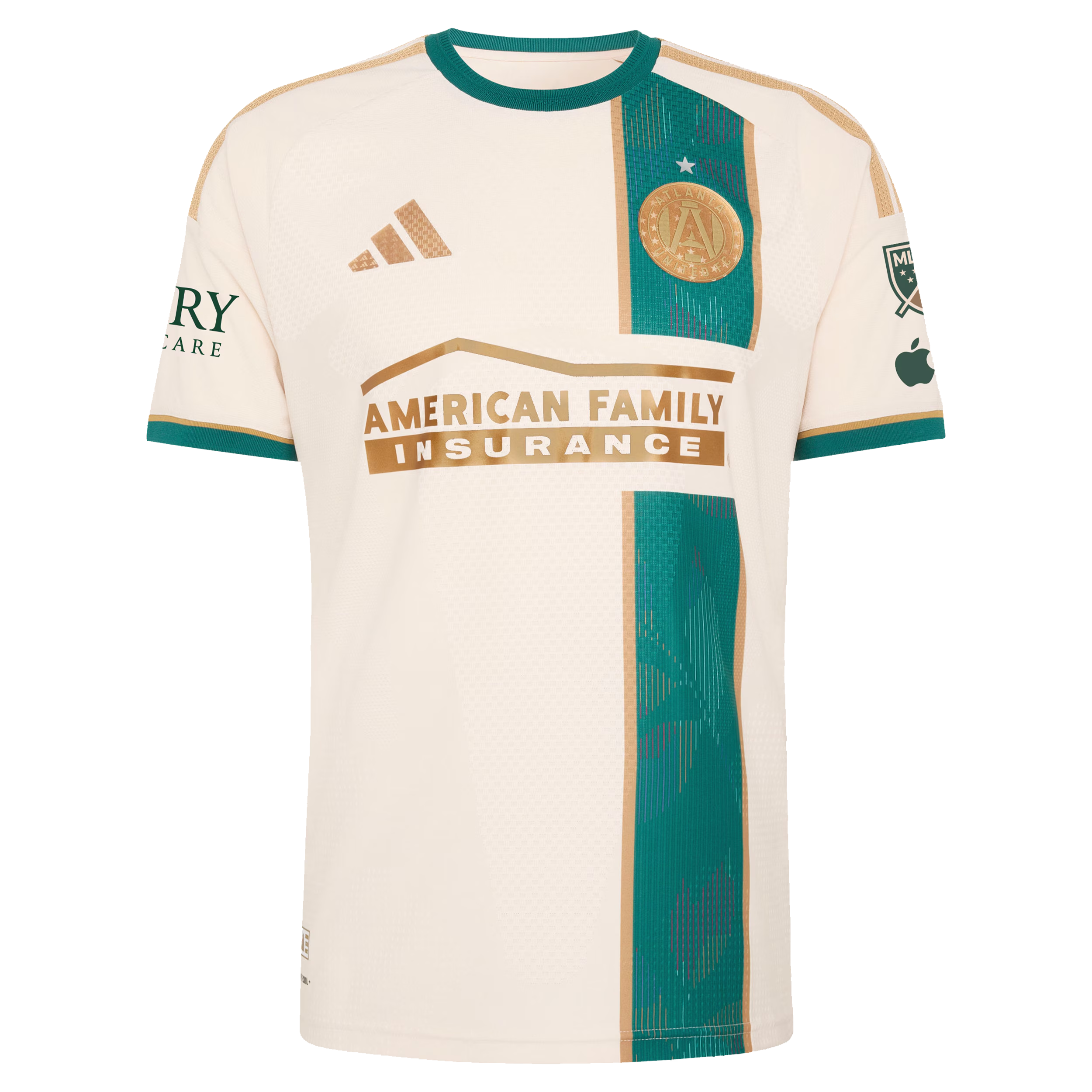 Official adidas Atlanta United FC 2026 Spirit Of '96 On-Field Patch Custom Jersey - Tan