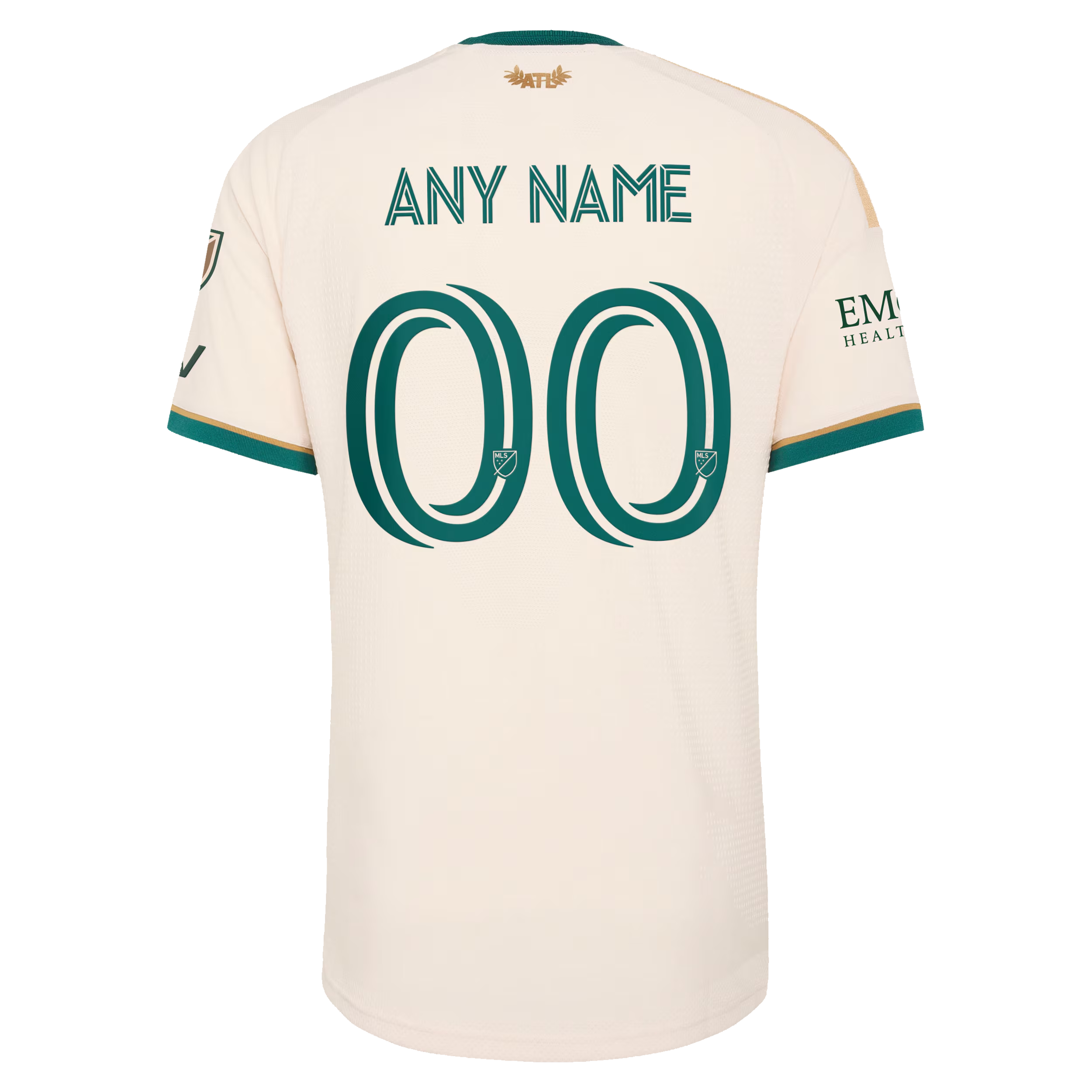 Official adidas Atlanta United FC 2026 Spirit Of '96 On-Field Patch Custom Jersey - Tan