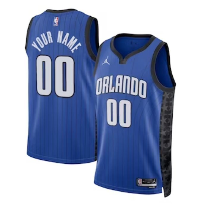Orlando Magic Unisex 2023 Swingman Custom Pro Official Jersey - Statement Edition - Royal - Jersey Teams World