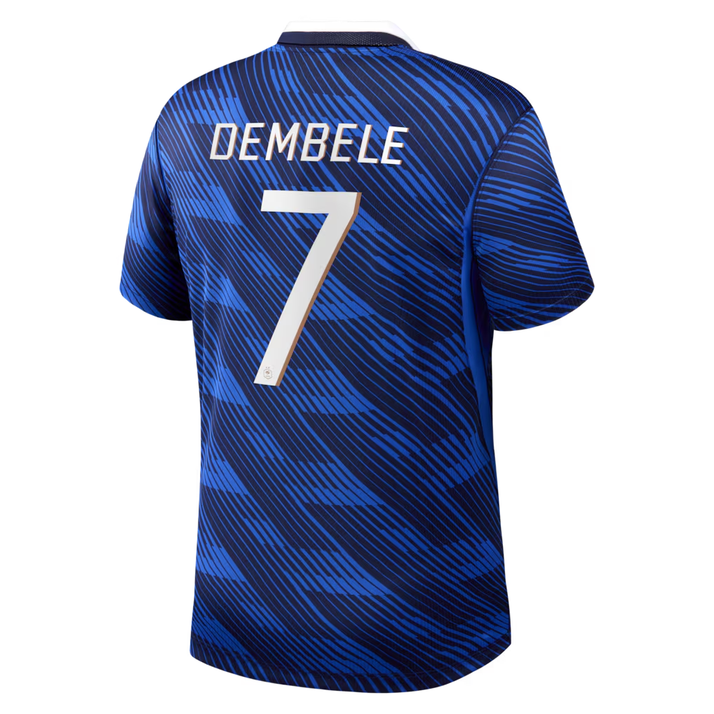Ousmane Dembélé France National Team Nike 2026 Home Stadium Replica Jersey - Blue