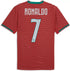 PUMA Portugal National Team 2026 Home Player Edition Jersey – Cristiano Ronaldo #7 – Red/Gold/Green