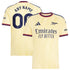 Pale Yellow Lightning Bolt Third Custom Soccer Jersey | Athletic Apparel Arsenal