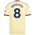 Pale Yellow Lightning Bolt Third Fan Soccer Jersey Ødegaard  | Athletic Apparel Arsenal