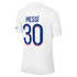 Paris Saint-Germain Third Stadium Shirt 2022-23 with Messi 30 printing Unisex - White - Jersey Teams World