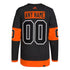 Philadelphia Flyers Team Alternate Primegreen Unisex Pro Personalized Jersey - Black - Jersey Teams World