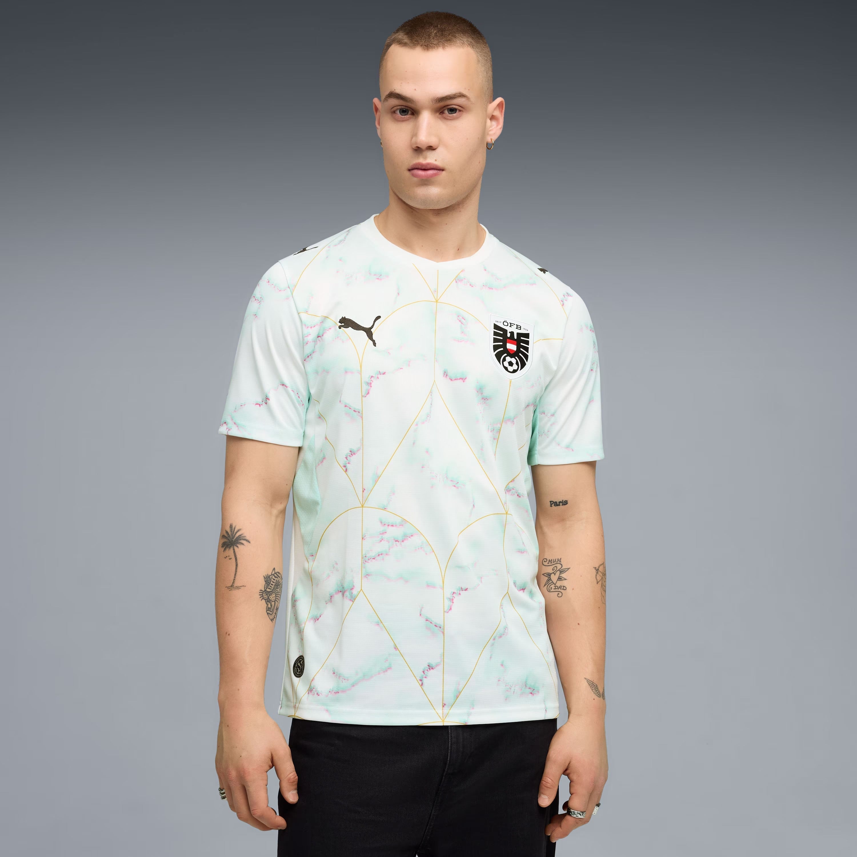 Puma Austria National Team 2026 Away Jersey - White