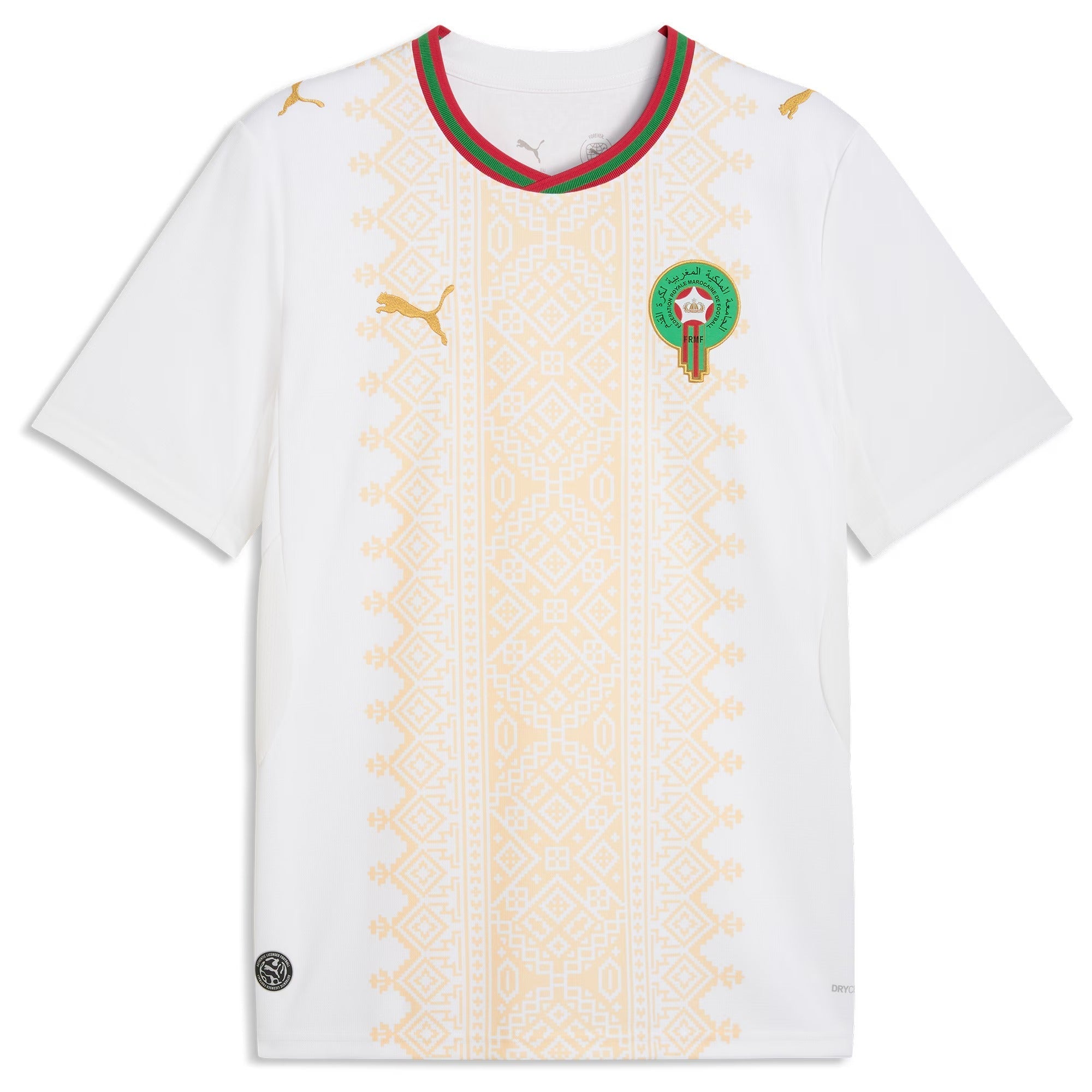 Puma Morocco National Team 2026 Away Jersey - White/Victory Gold