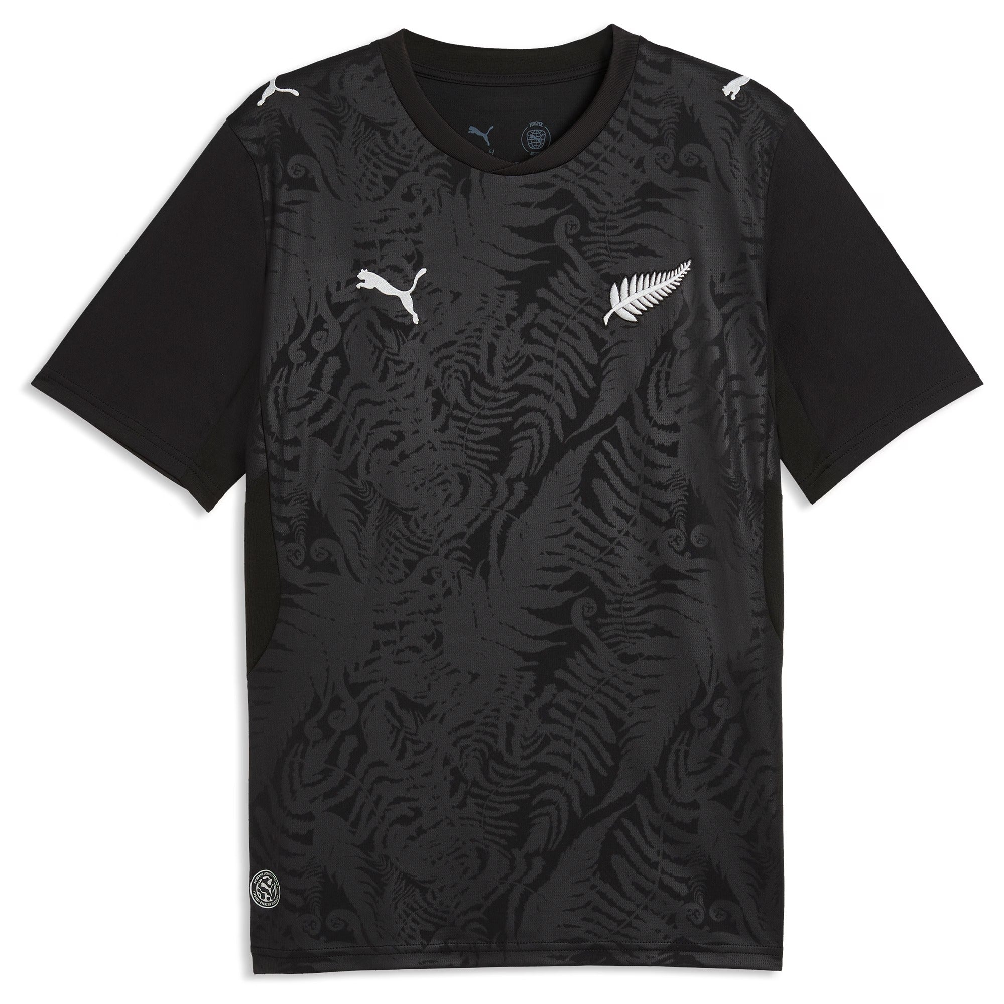 Puma New Zealand National Team 2026 Home Jersey - Black