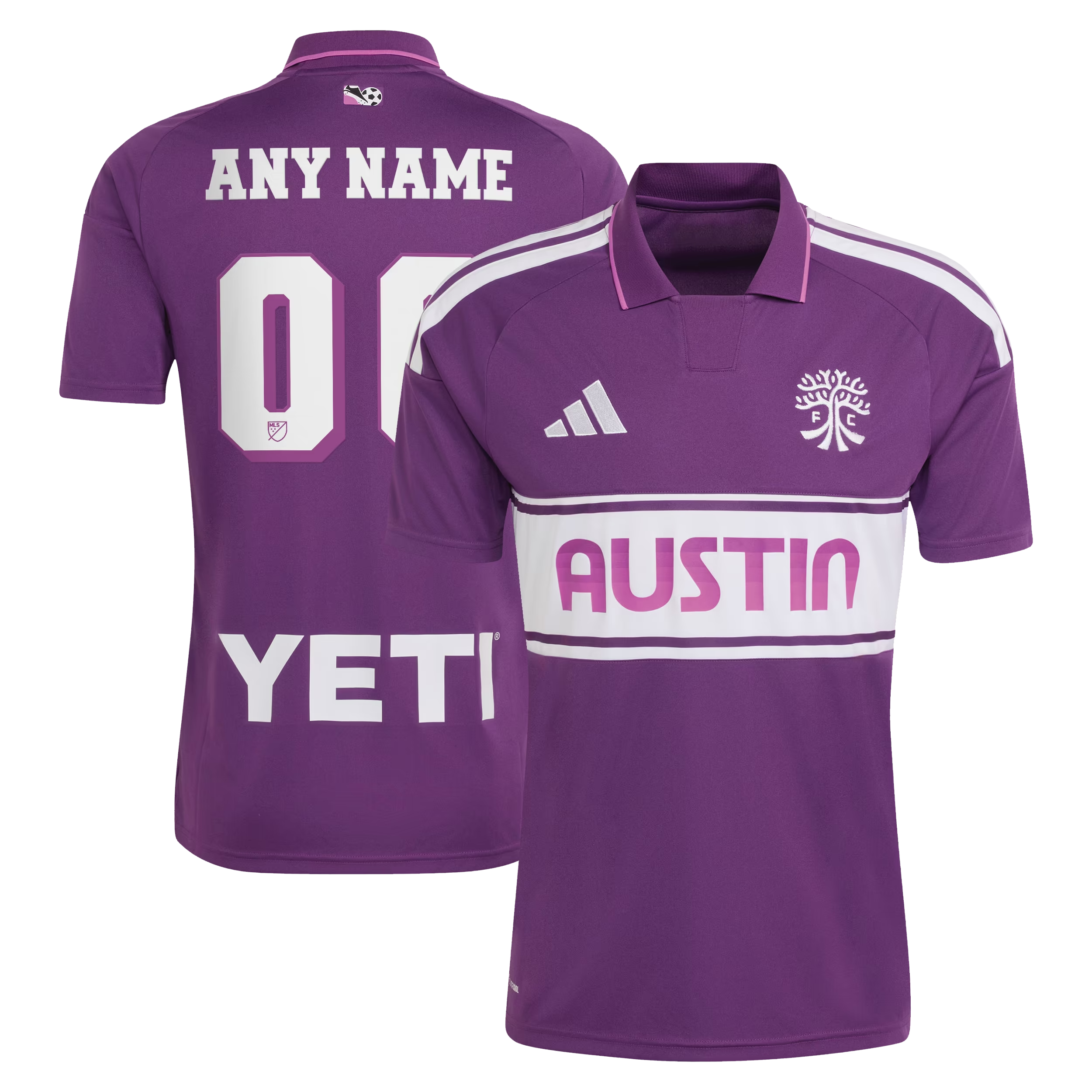 Purple 90s Archive Third Soccer Custom Jersey | Athletic Fan Apparel Austin