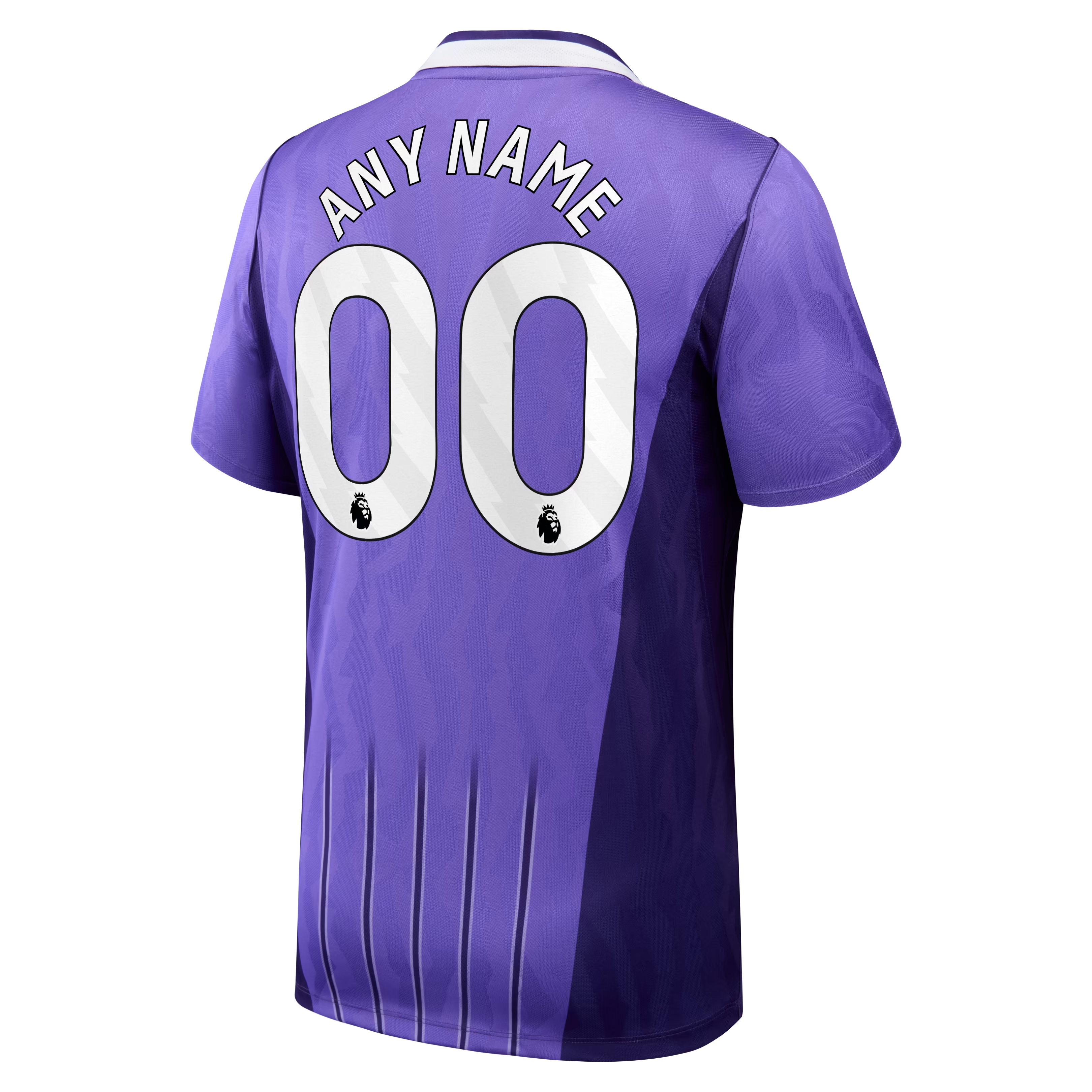 Purple Heritage Stripe Third Customizable Soccer Jersey | Athletic Apparel Tottenham