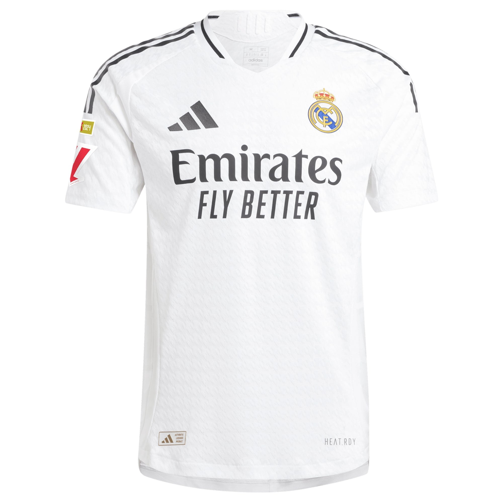 Real Madrid adidas 2024/25 Home Jude Bellingham 5 Player Authentic T-shirt - White