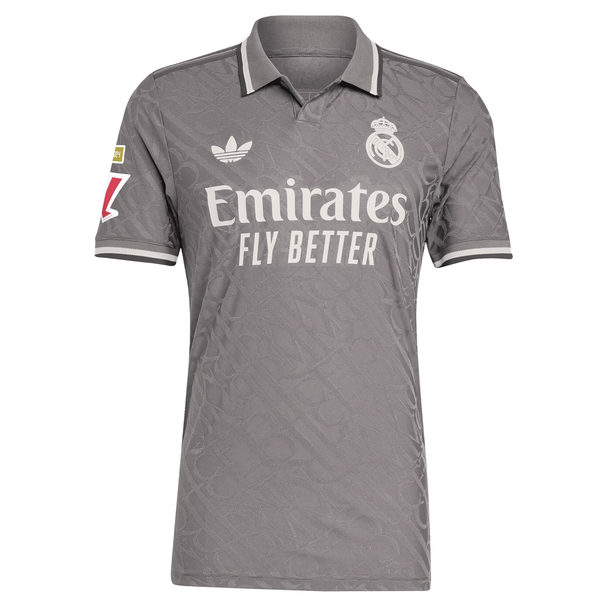 Real Madrid adidas 2024/25 Third Vini Jr. 7 Player Authentic T-shirt - Charcoal