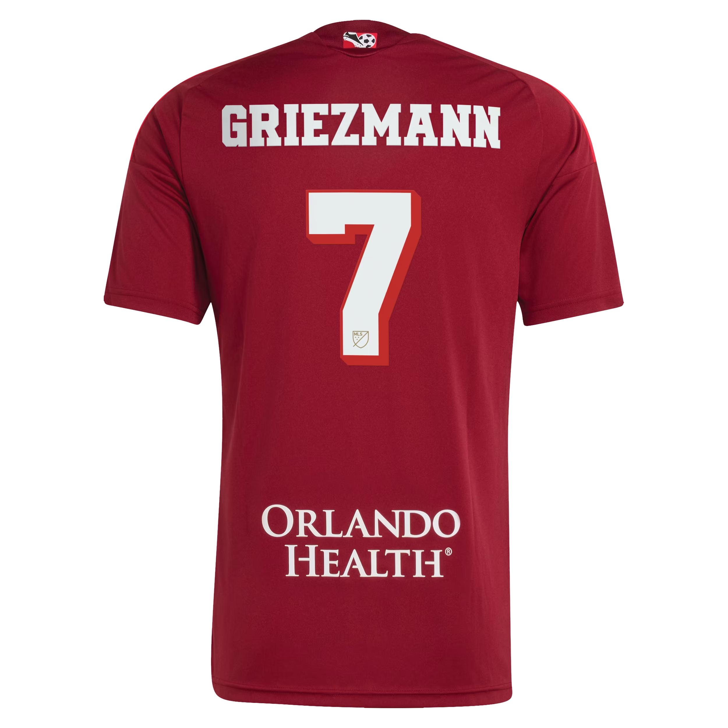 Red 90s Archive Limited Edition Soccer Jersey Griezmann | Athletic Fan Apparel Orlando