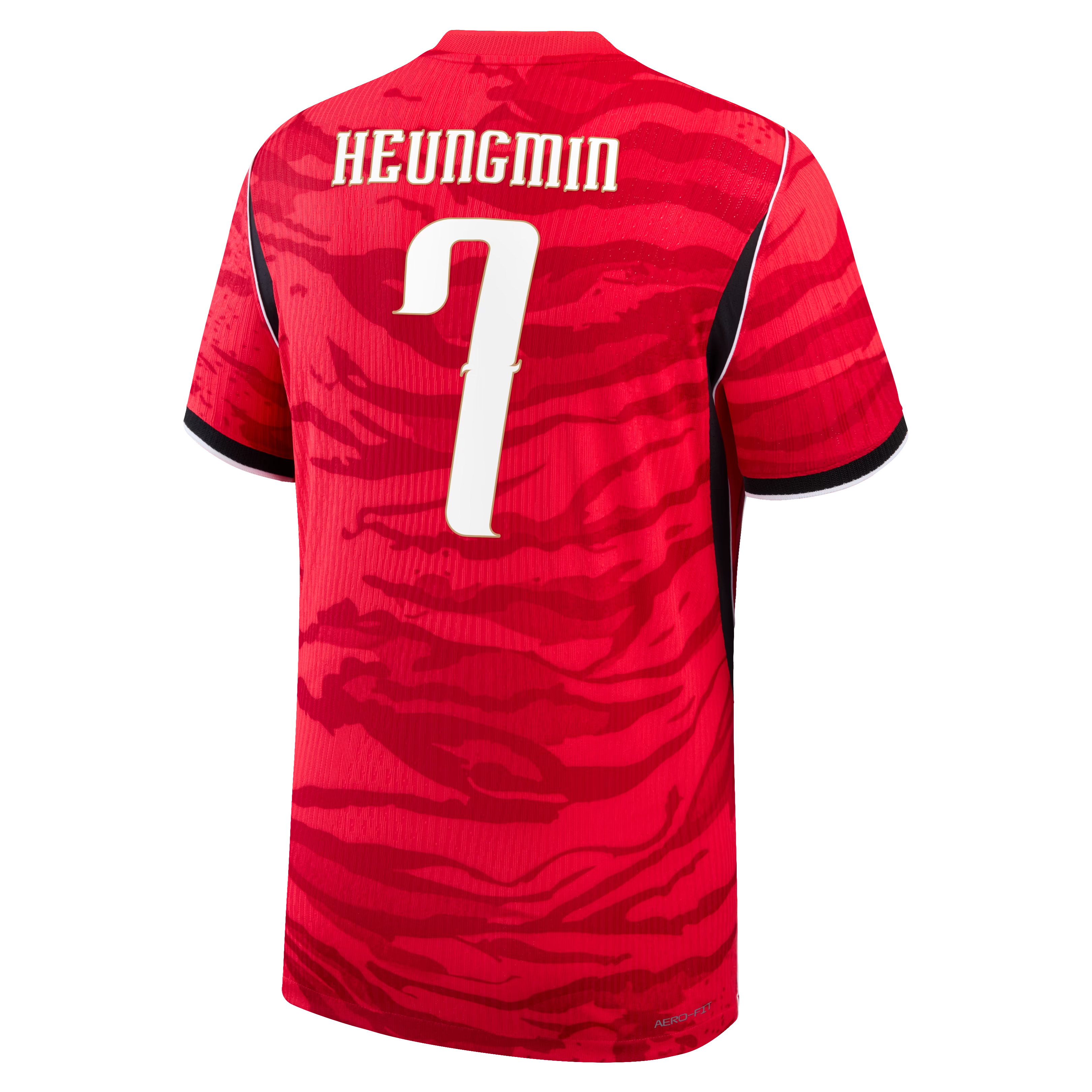 Red Tiger Camo Pro Home Soccer Jersey Son | Athletic Fan Apparel Korea