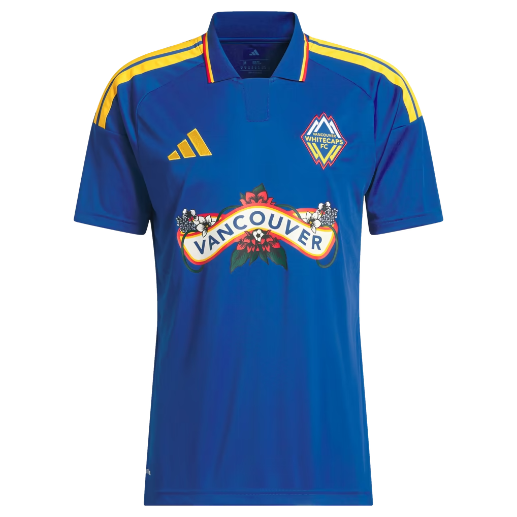 Royal 90s Archive Soccer Jersey Müller  | Athletic Fan Apparel Vancouver