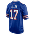 Royal Blue Pro Football Fan Jersey - Allen