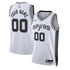 San Antonio Spurs Unisex 2023 Swingman Custom Jersey White - Association Edition - Jersey Teams World