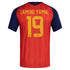 Spain Men's Premium Red Soccer Jersey Yamal