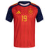 Spain Men's Premium Red Soccer Jersey Yamal