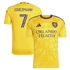 Sunken Treasure Yellow Soccer Jersey Orlando  | Athletic Fan Apparel Griezmann