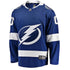 Tampa Bay Lightning Unisex Home Breakaway Pro Personalizedized Jersey - Blue - Jersey Teams World