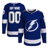 Tampa Bay Lightning Unisex Home Primegreen Pro Personalized Jersey - Royal - Jersey Teams World