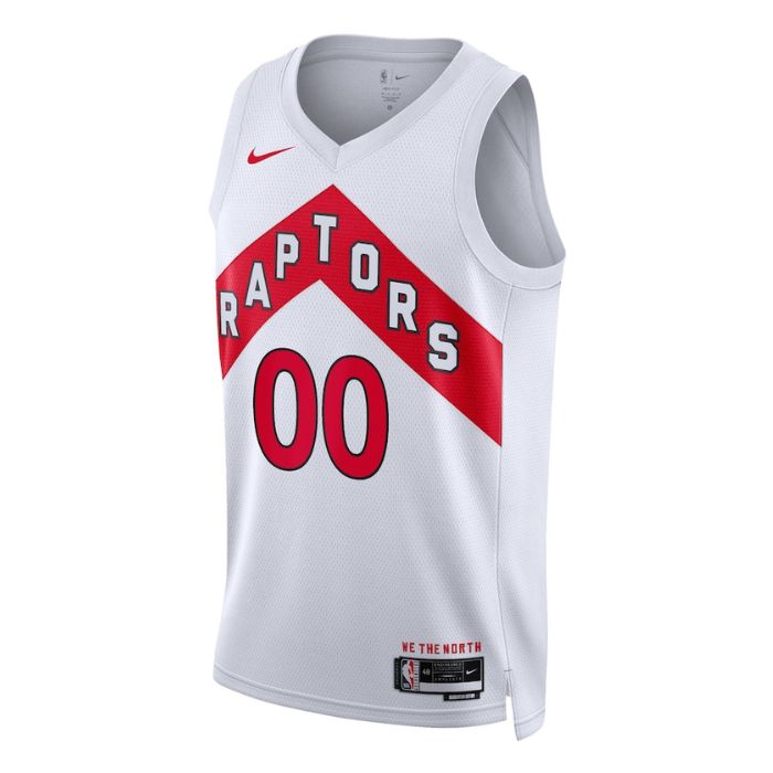 Toronto Raptors Unisex 2023 Swingman Custom Jersey White - Association Edition - Jersey Teams World