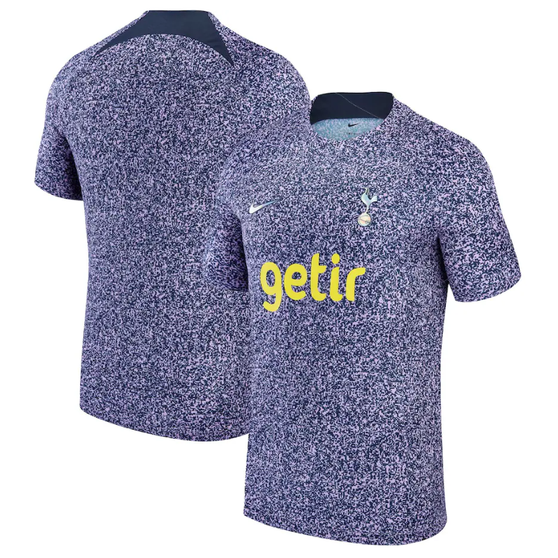 Tottenham Hotspur Shirt 2023/24 Academy Pro Pre-Match Top - Purple - Jersey Teams World