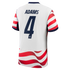 Tyler Adams USMNT 2026 Home Match Jersey White | Nike USA Soccer Jersey