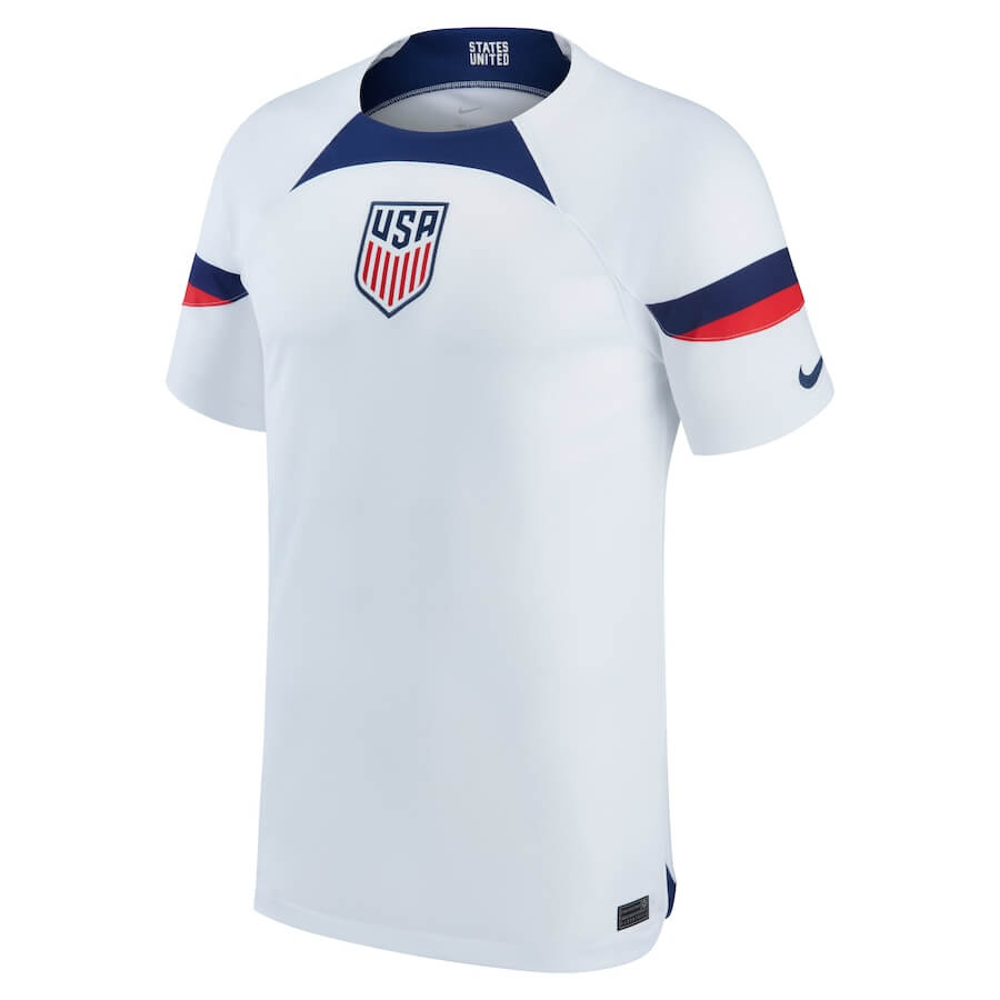 USA National Team Home Stadium Shirt 2022  customized Jersey Unisex White - Jersey Teams World