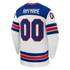USA Hockey Nike 2026 Away Supporter Edition Custom Jersey – White/Blue/Red