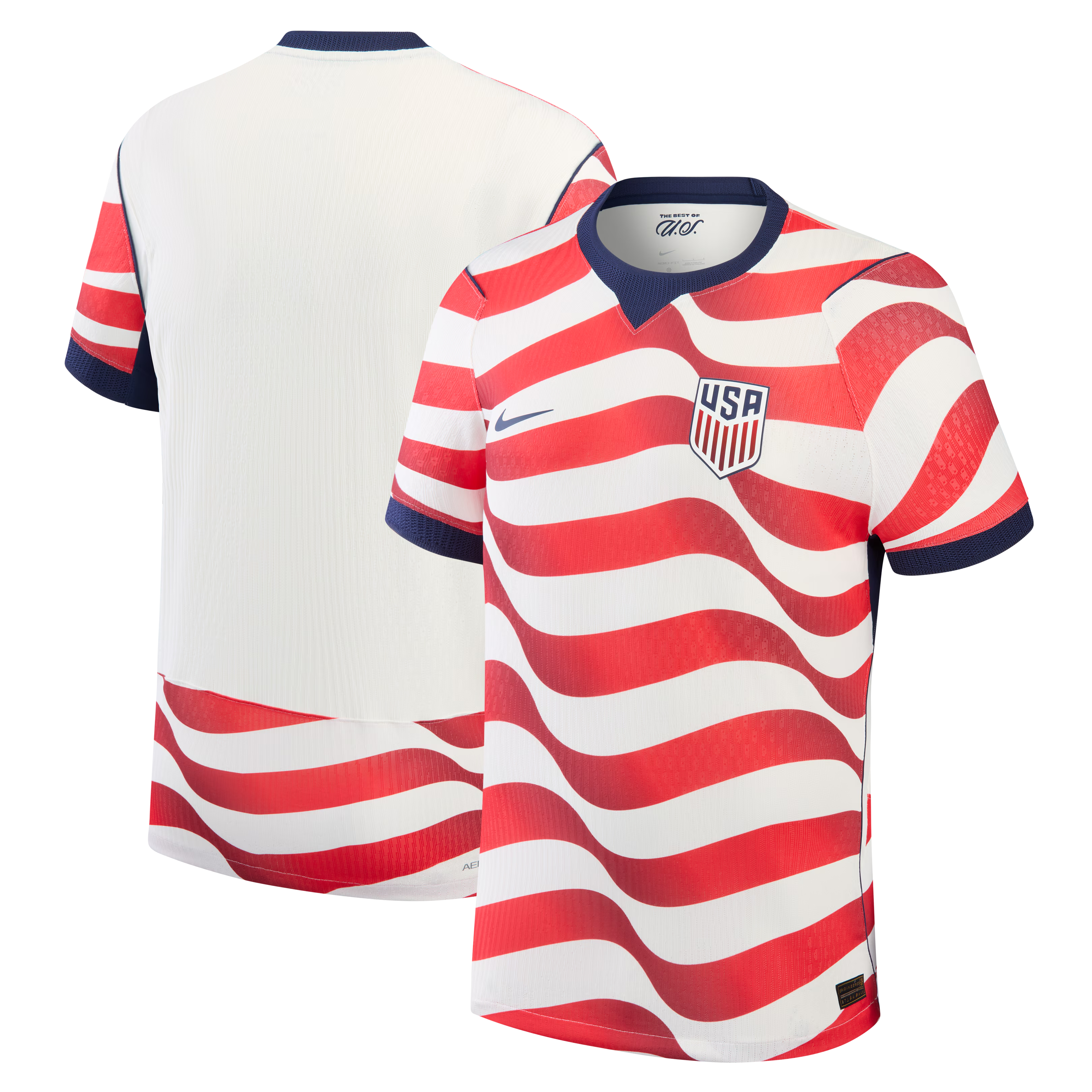 USMNT 2026 Home Match Custom Jersey White | Nike USA Soccer Jersey